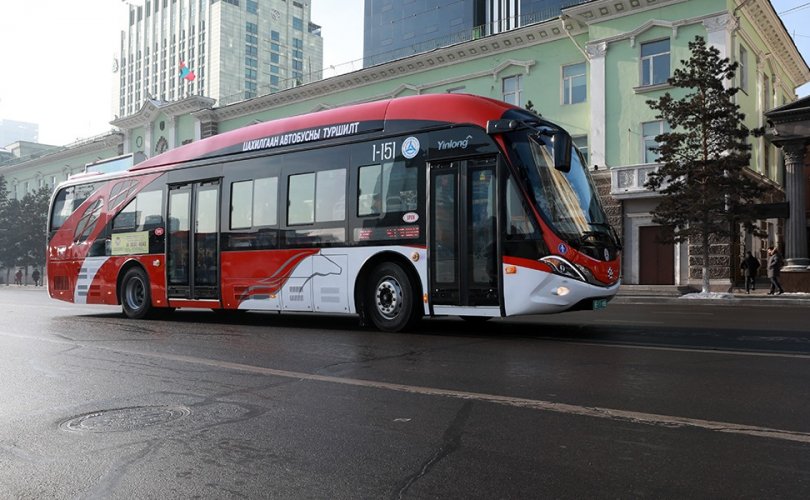 Ulaanbaatar testing new electric buses