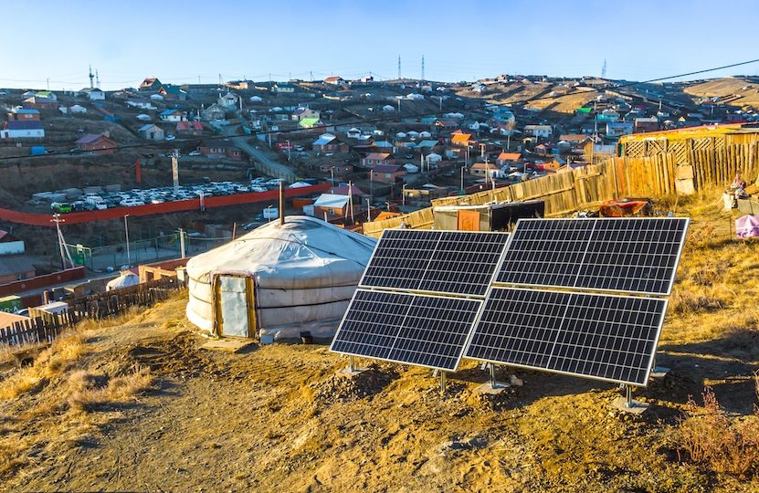 Mongolia A Yurt That Has Replaced Coal Burning With Solar Polar Carbon Credits Credit URECA E1668022090476 