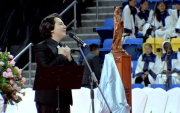 Korean popera singer sings ‘Ave Maria’ before pope in Ulaanbaatar