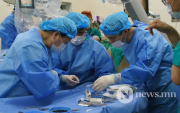 Mongolian doctors performed an operation on a patient with epilepsy