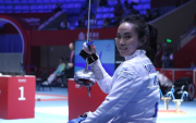 D. Tsolmon won the first Asian medal in Mongolian para fencing