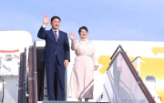 President of Mongolia visits in Uzbekistan
