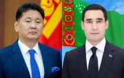 Mongolian president U.Khurelsukh to pay a state visit to Turkmenistan