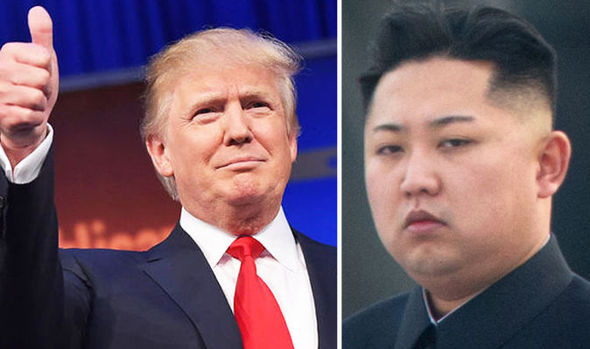 Дональд Трамп, Ким Жон Ун