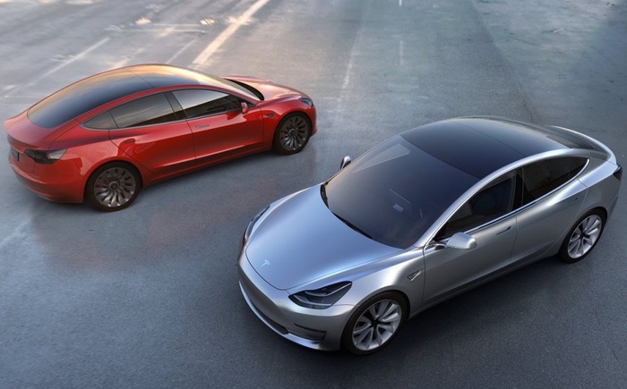 Tesla Model 3. Фото: © Tesla