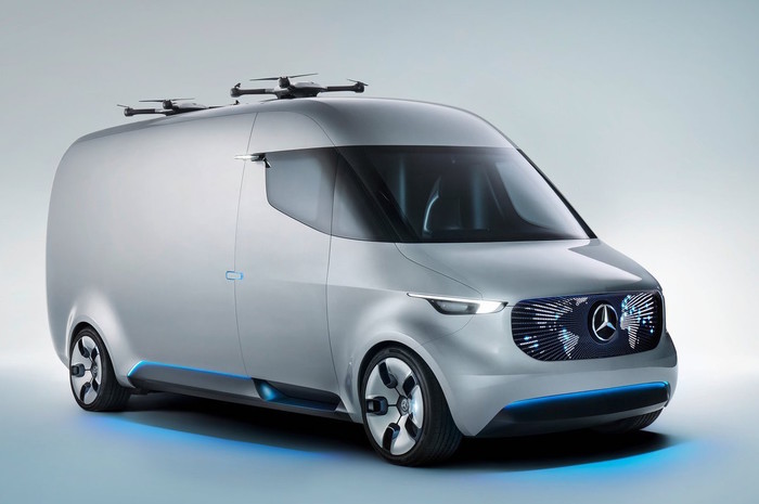 Mercedes-Benz Vision Van Concept. Фото: © Daimler