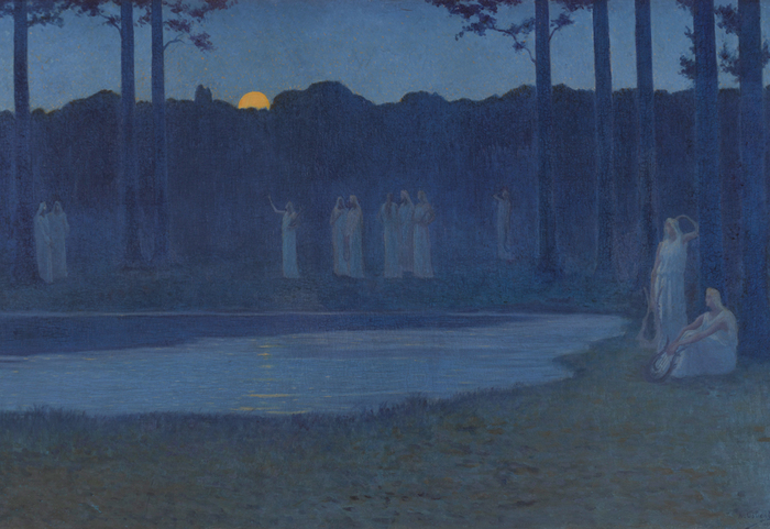 Альфонс Осбер, «Шөнийн дуулал», 1896