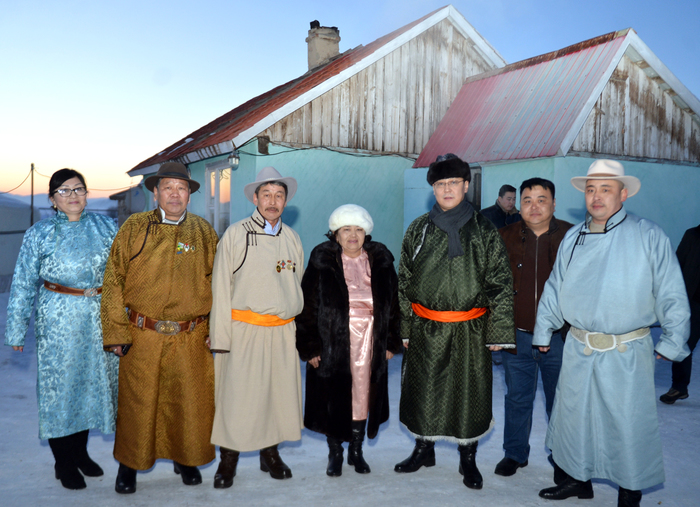 Улсын аварга тариаланч Б.Жаргалсайханыд