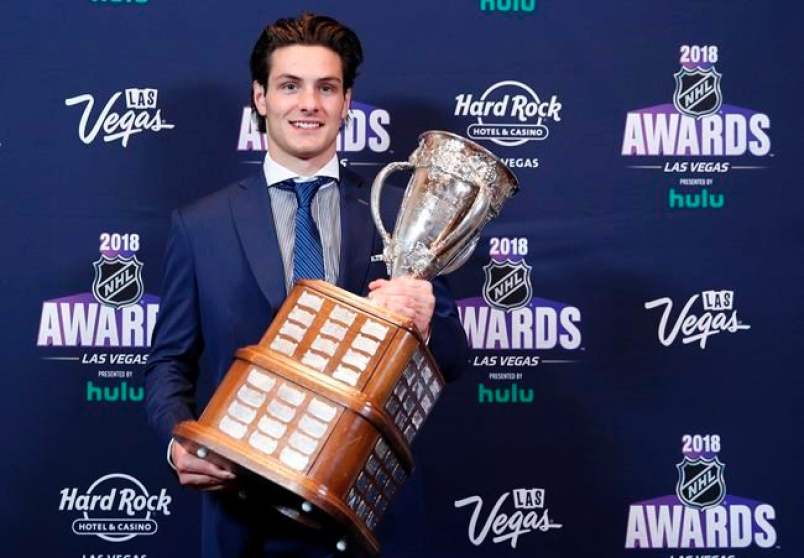 Calder Memorial Trophy буюу шилдэг рүүки тоглогч Нью-Йорк Айландерс багийн М.Барзаль