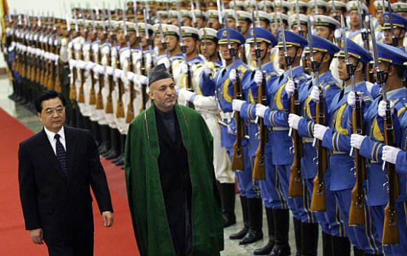 Афганистан, Хятадын Ерөнхийлөгч нар гэрээ байгууллаа