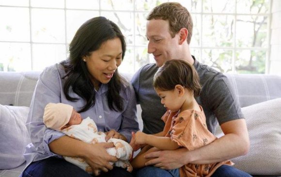 Марк Цукерберг шинэ охиныхоо зургийг нийтэлжээ