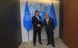 НҮБ-ын Ерөнхий нарийн бичгийн дарга А.Гутерресийг Монгол Улсад айлчлах урилгатайг дахин нотлов