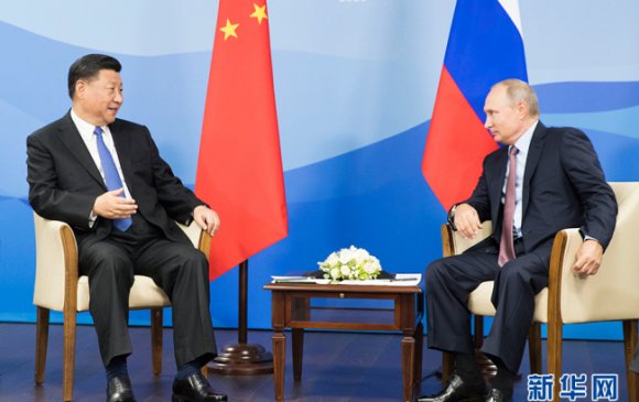 Хятад, Оросын төрийн тэргүүн нар уулзлаа