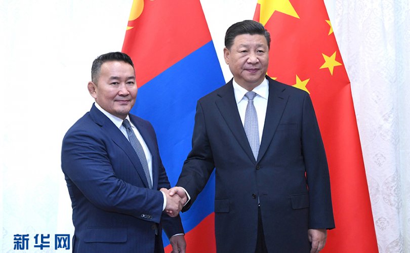 БНХАУ-ын дарга Ши Жиньпин Монгол улсын Ерөнхийлөгч Х.Баттулгатай уулзав