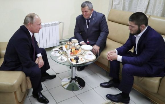 В.Путин: Хабибын оронд байсан бол хариуг нь барих байсан