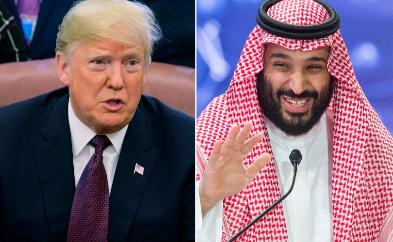 Трамп Саудын Арабыг хаацайлж байна