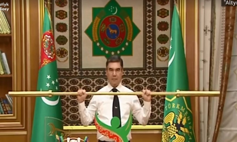 Туркменистаны ерөнхийлөгч “алтан гол” өргөв