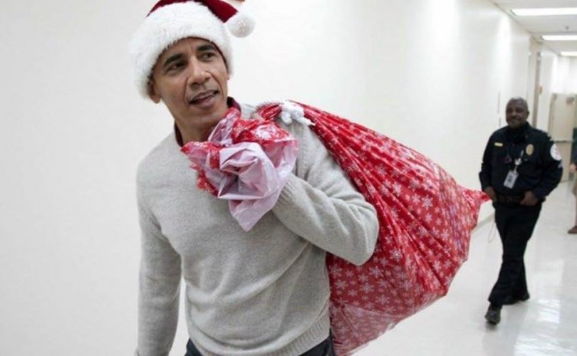 Санта Клаус Обамагийн сюрприз