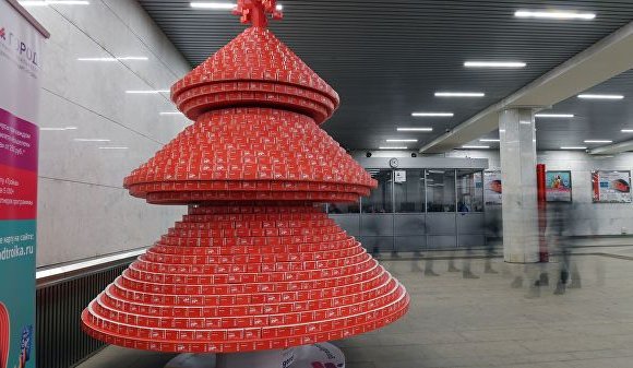 Шинэ жилээр метронд 4500 ширхэг сувенир заржээ