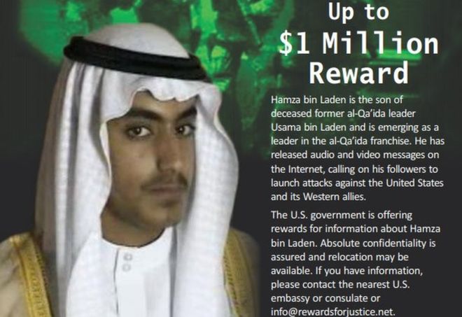 Осама Бин Ладены хүүгийн тухай мэдээллийг нэг сая ам.доллараар үнэлэв