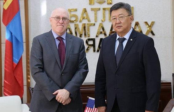АНУ-аас Монгол улсад суугаа элчин сайдыг хүлээн авч уулзлаа
