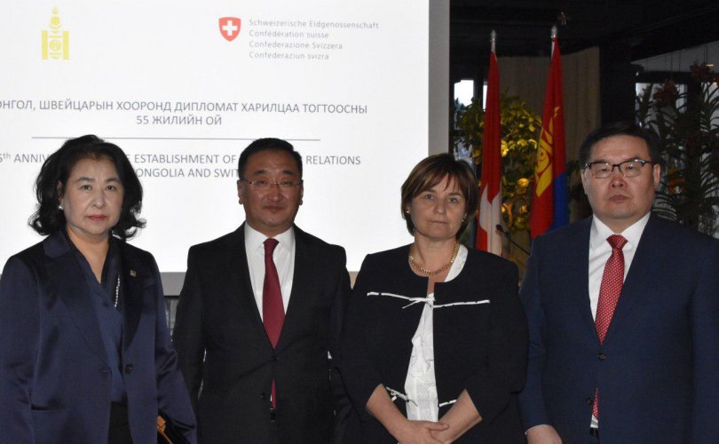 УИХ-ын дарга Монгол-Швейцарийн хооронд дипломат харилцаа тогтоосны 55 жилийн ойн арга хэмжээнд оролцов