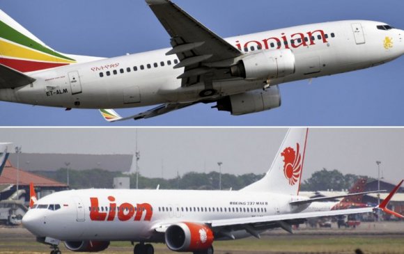 Индонез, Этиопын онгоц ижил шалтгаанаар осолдсон гэв