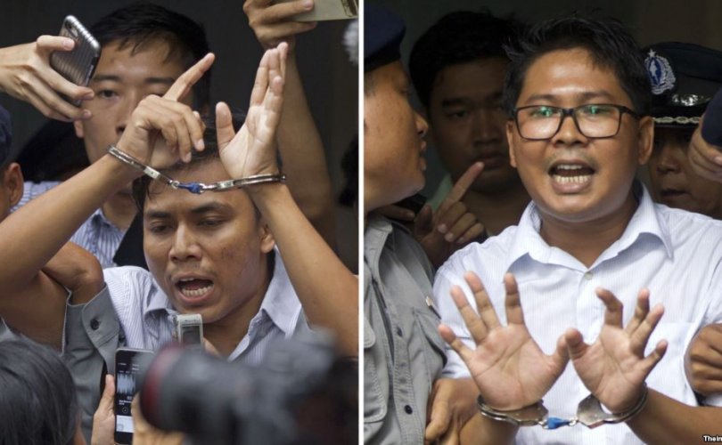 Мьянмарт хоригдож буй сэтгүүлчид Пулитцерийн шагнал хүртжээ