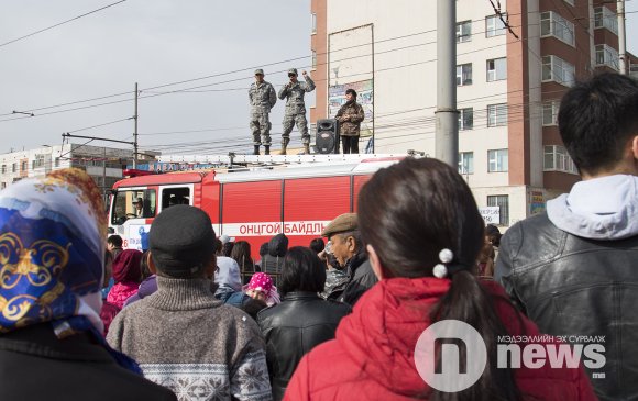 ФОТО: Нийслэлчүүд гамшгаас хамгаалах сургуулилалт хийлээ