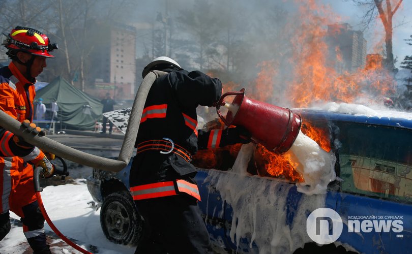 Газар хөдлөлтийн дараах дуураймал сургалт