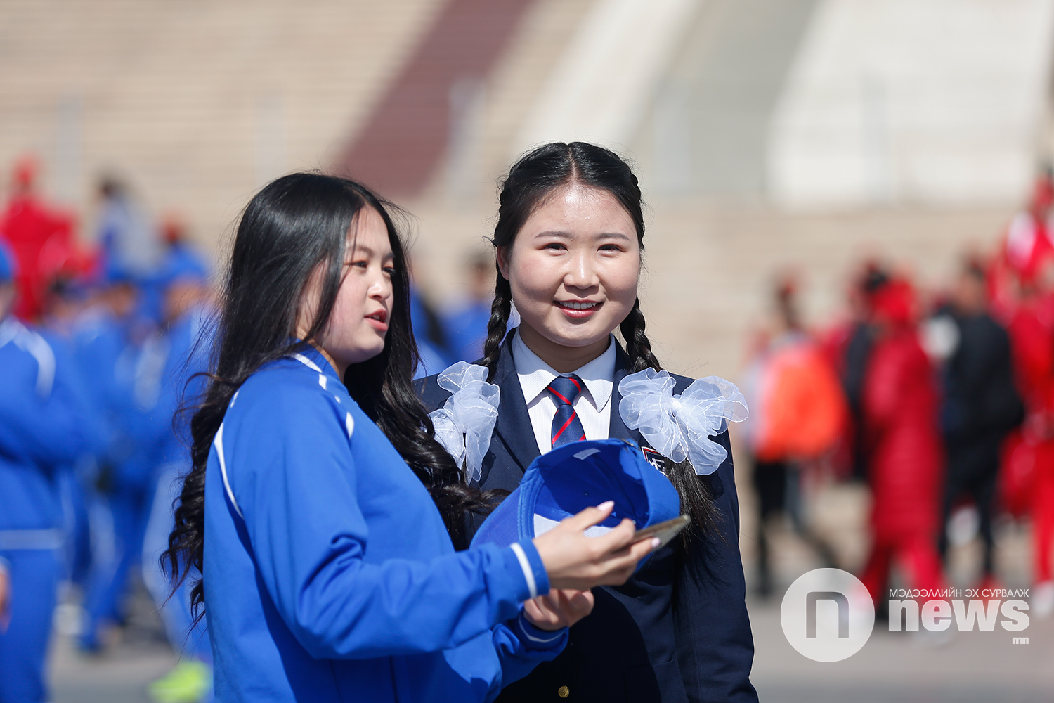 Монгол Улсын Ерөнхийлөгч Х.Баттулга 3333 сурагчийн хамт Тусгаар тогтнол шүлэг уншлаа (12)