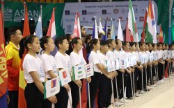 Спортын гимнастикийн Ази тивийн аварга шалгаруулах тэмцээн эхэллээ