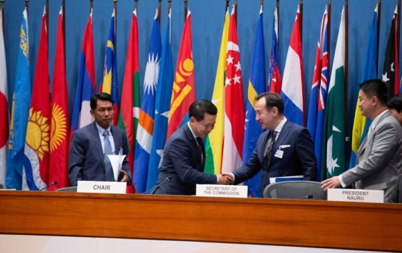 Д.Цогтбаатар НҮБ-ын Ази, Номхон далайн эдийн засаг, нийгмийн комиссын чуулганыг даргаллаа