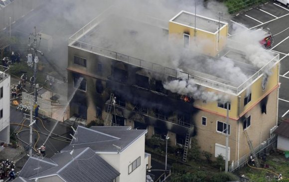 Японы анимэ студийн галын улмаас 33 хүн амь үрэгдэв