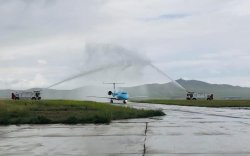 "Аэро Монголиа" компани хоёр дахь "Embraer" угтан авлаа
