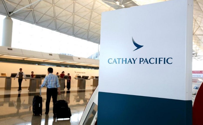 Хятадын “Cathay Pacific” компанийн хувьцаа огцом унав