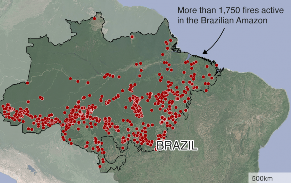 Амазоны гал: Бразил улс G7-гийн 22 сая долларын тусламжаас татгалзлаа