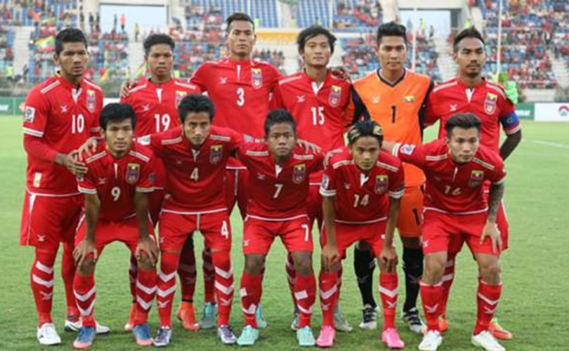 Монгол Улсын шигшээ багтай тоглох Мьянмар улсын баг