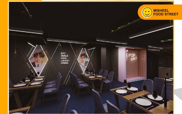 FOOD STREET дэх анхны K-Pop урсгалын Солонгос ресторан