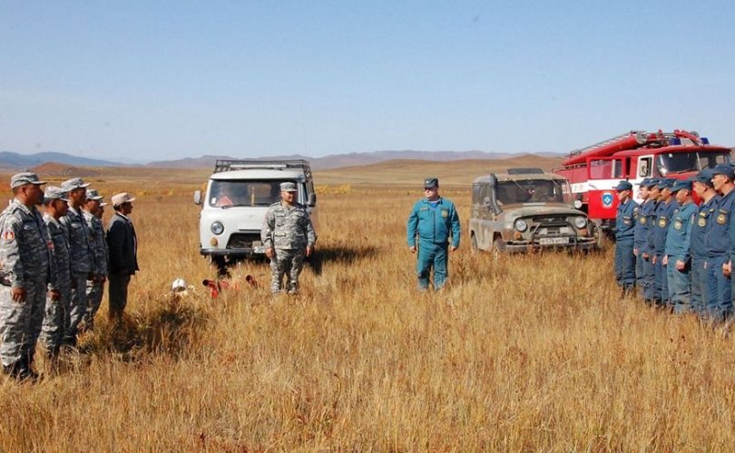 Орос, Монголын аврагчид хамтарсан дадлага сургууль хийлээ