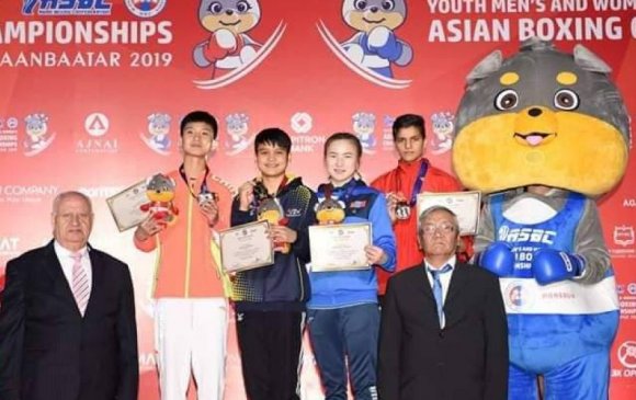 Ази, тивийн аварга шалгаруулах боксын тэмцээнээс хүрэл медаль хүртлээ