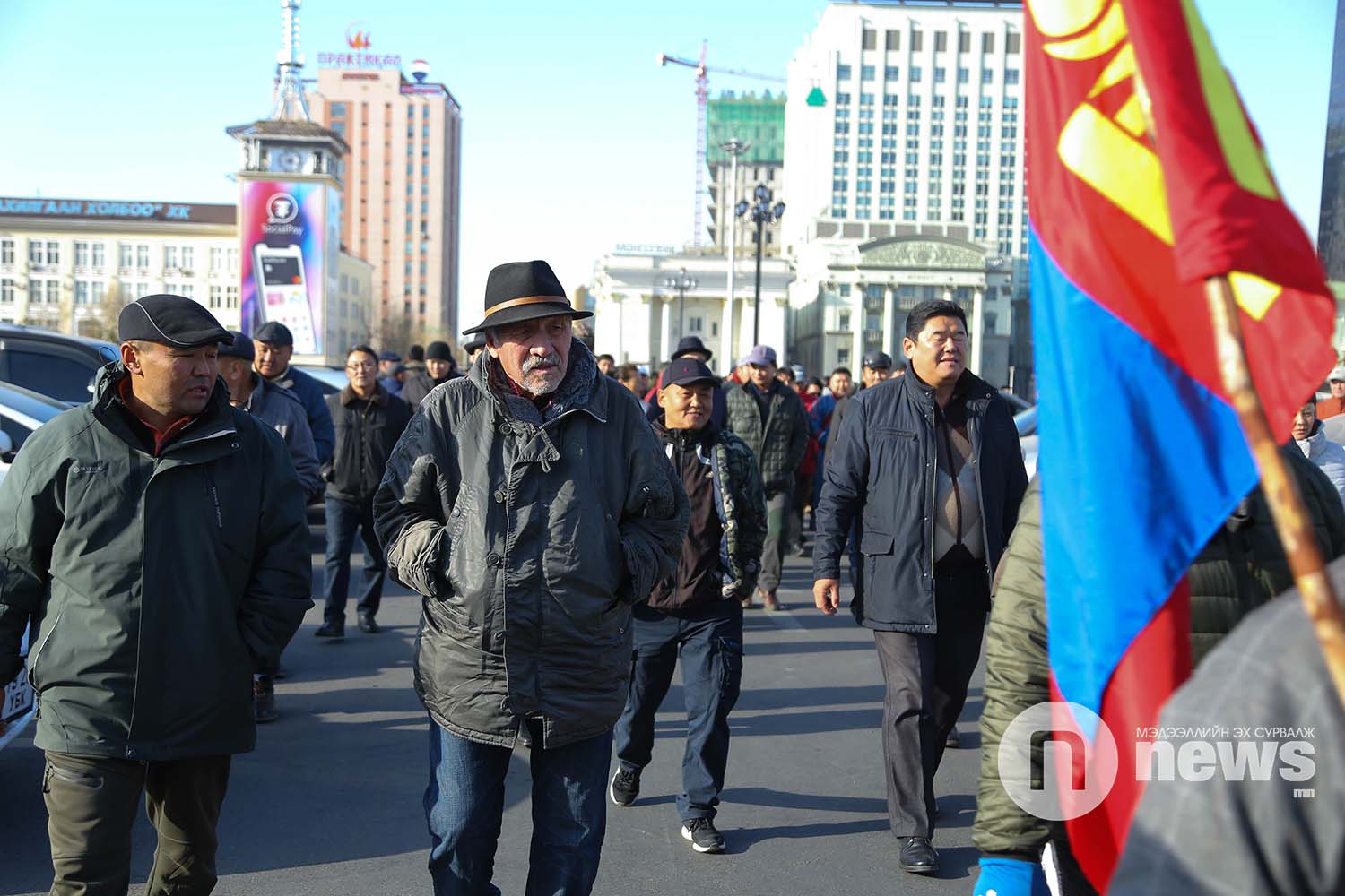 Монголын үндэсний фронт хөдөлгөөн жагсаал (4)