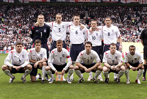 Спортын алтан үе: 2001-2010 оны Английн шигшээ баг