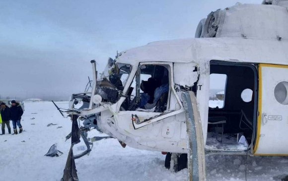 ОХУ: 23 хүнтэй Ми-8 нисдэг тэрэг осолджээ