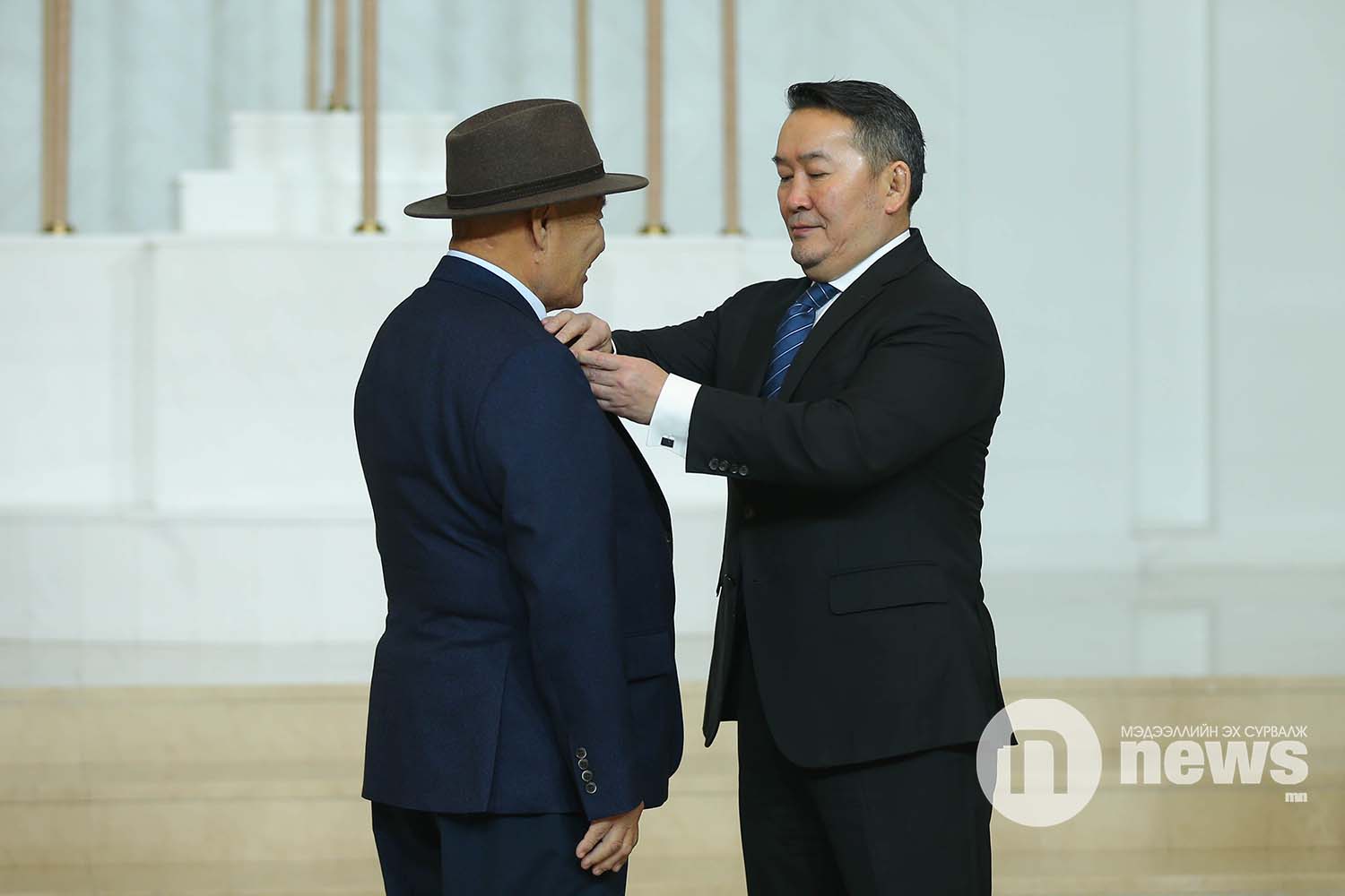Монгол Улсын Ерөнхийлөгчийн зарлигаар Төрийн дээд одон, медаль гардуулах ёслол (12)