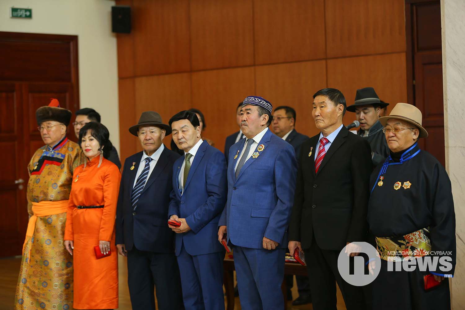 Монгол Улсын Ерөнхийлөгчийн зарлигаар Төрийн дээд одон, медаль гардуулах ёслол (24)