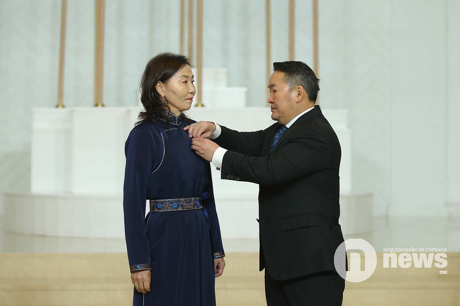 Монгол Улсын Ерөнхийлөгчийн зарлигаар Төрийн дээд одон, медаль гардуулах ёслол (31)