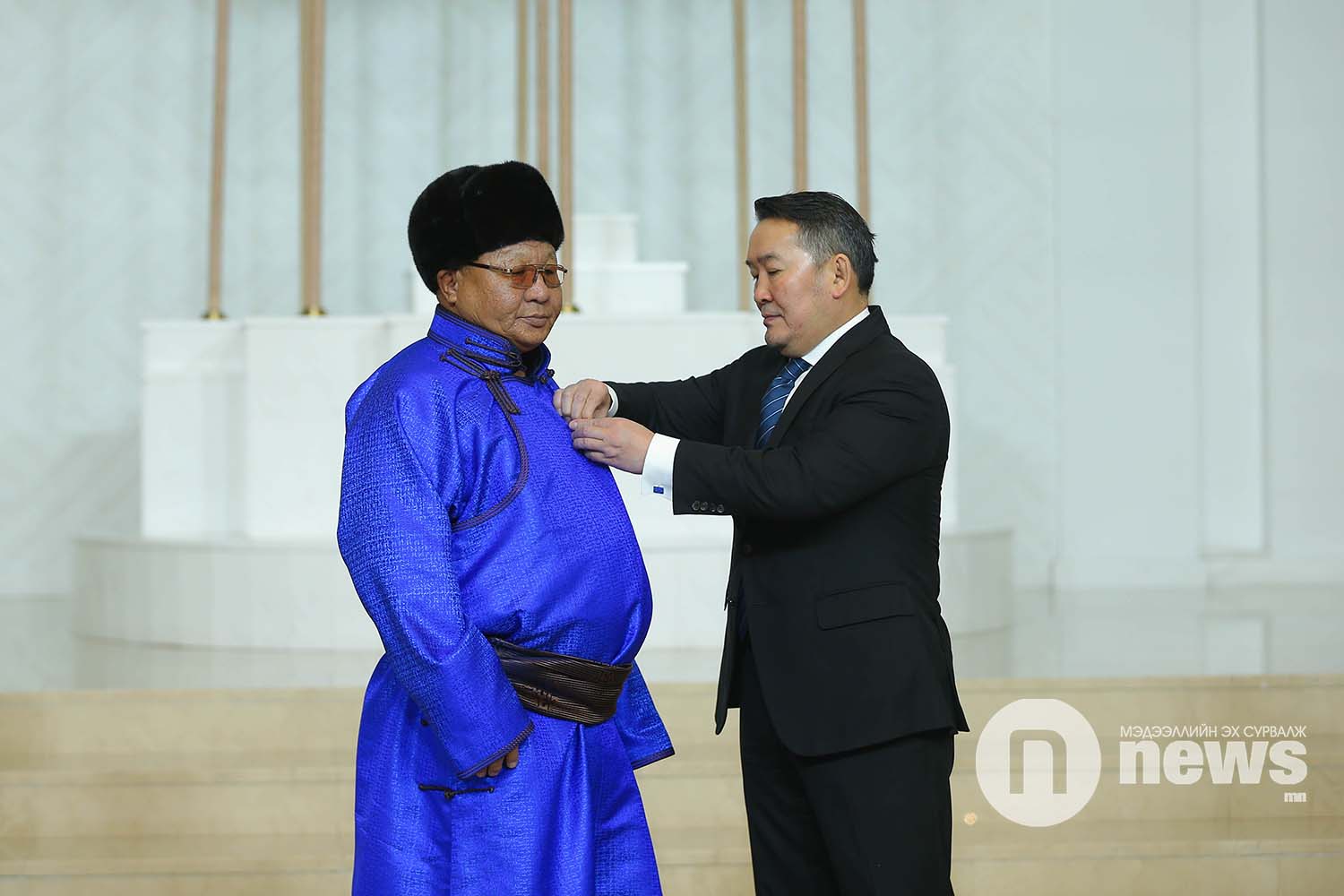 Монгол Улсын Ерөнхийлөгчийн зарлигаар Төрийн дээд одон, медаль гардуулах ёслол (33)
