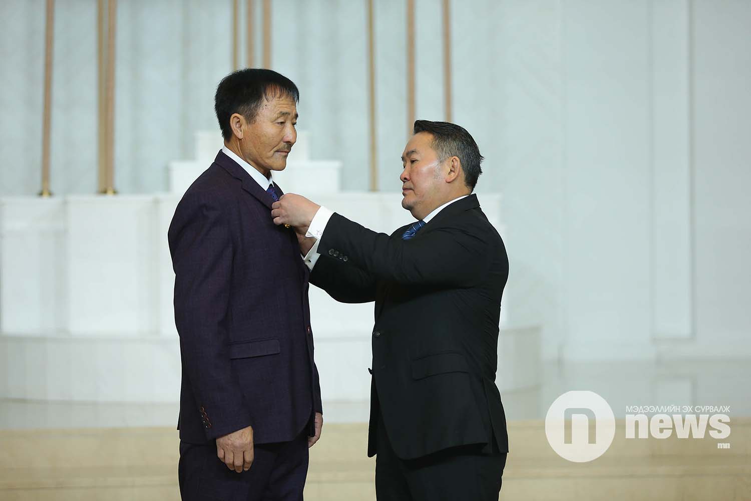 Монгол Улсын Ерөнхийлөгчийн зарлигаар Төрийн дээд одон, медаль гардуулах ёслол (44)