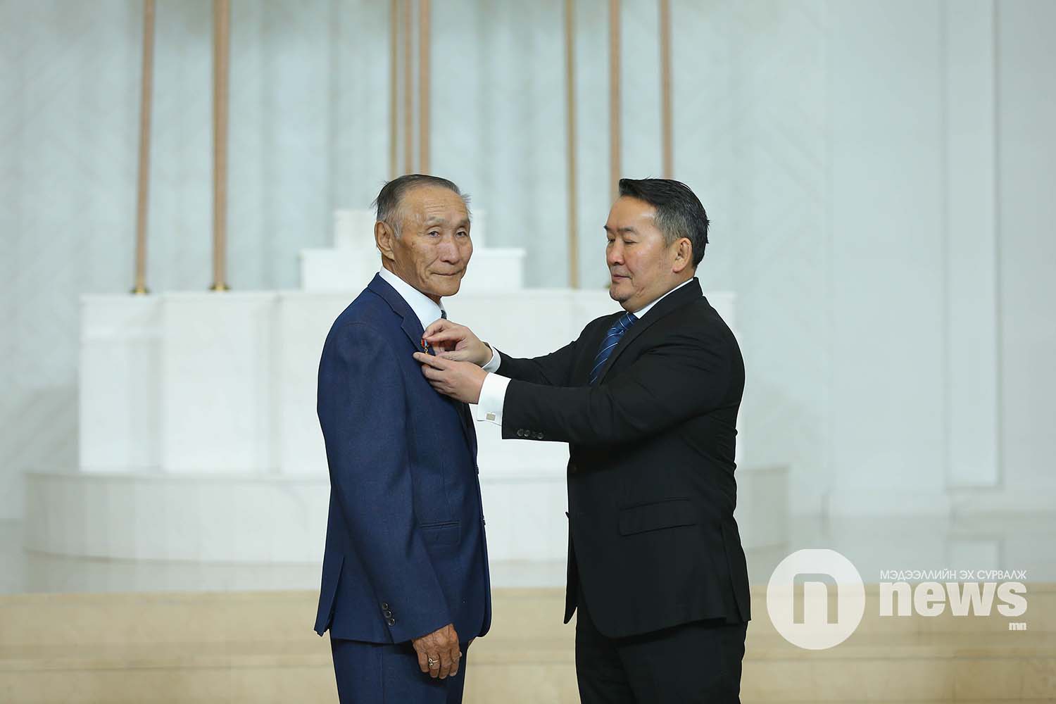 Монгол Улсын Ерөнхийлөгчийн зарлигаар Төрийн дээд одон, медаль гардуулах ёслол (50)